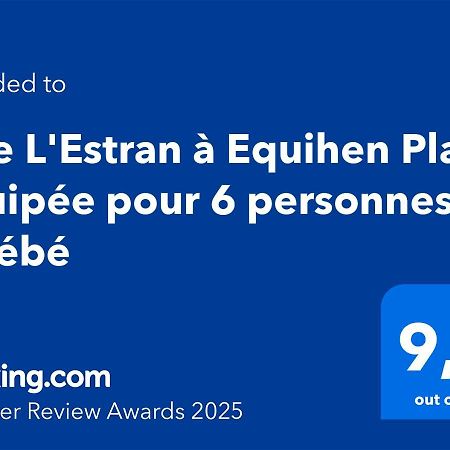 Gite L'Estran A Equihen Plage Equipee Pour 6 Personnes + 1 Bebe Luaran gambar