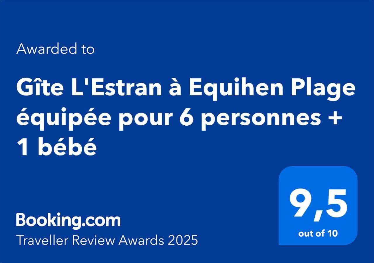 Gite L'Estran A Equihen Plage Equipee Pour 6 Personnes + 1 Bebe Luaran gambar